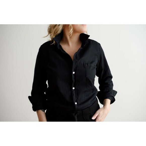 Frank & Eileen Black Barry Shirt Button Down Flanel Size S - Picture 7 of 13